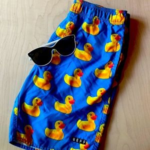 Neff swim trunks